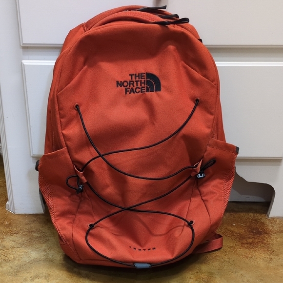 The North Face Orange Jester Backpack - Picture 1 of 8